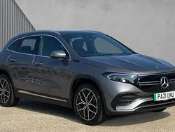 Mountain grey metallic Used 2021 Mercedes EQA250 AMG Line Premium SUV | £22,676 (Fair price)