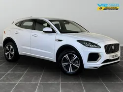 White Used 2021 Jaguar E-Pace R-Dynamic SUV | £20,695 (Good price)