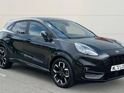 Black Used 2022 Ford Puma ST-Line X Hatchback | £17,769 (Fair price)