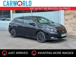 Black Used 2023 Nissan Leaf N-Connecta Hatchback | £9,700 (Fair price)