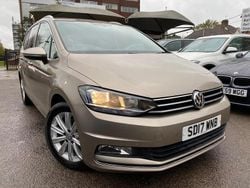 Beige Used 2017 VW Touran SEL MPV | £14,490
