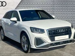 White Used 2022 Audi Q2 S-Line SUV | £21,119 (Good price)