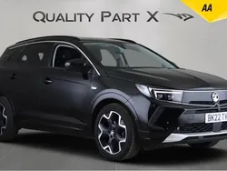 Black Used 2022 Vauxhall Grandland X Elite SUV | £15,575 (Fair price)