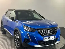 Blue Used 2022 Peugeot 2008 Premium SUV | £20,495 (A bit pricey)