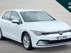 White Used 2022 VW Golf VIII Life Hatchback | £17,780 (Good price)
