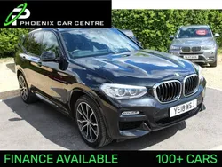 Black sapphire metallic paint Used 2018 BMW X3 M Sport SUV | £19,295 (Fair price)