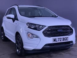 White Used 2022 Ford Ecosport ST-Line SUV | £12,599 (Fair price)
