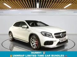 White Used 2017 Mercedes GLA45 AMG Premium SUV | £18,649 (Expensive)