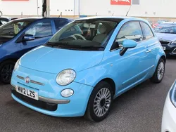 Blue Used 2012 Fiat 500 Lounge Hatchback | £3,250 (Fair price)
