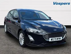 Black Used 2021 Ford Focus Titanium Hatchback | £13,900 (Fair price)