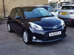 Black Used 2012 Toyota Yaris Hybrid T4 Hatchback | £5,800