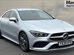 Silver Used 2020 Mercedes CLA200 AMG line Sedan | £20,355 (Good price)