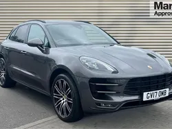 Grey Used 2017 Porsche Macan Turbo SUV | £34,540 (A bit pricey)