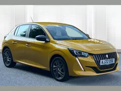 Yellow Used 2022 Peugeot 208 Active Premium Hatchback | £12,580 (Fair price)