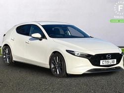 White Used 2019 Mazda 3 Inclusive Hatchback | £14,799 (Fair price)