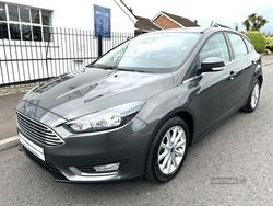 Grey Used 2018 Ford Focus Titanium Hatchback | £9,495 (Good price)