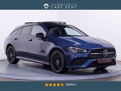Blue Used 2022 Mercedes CLA250e Shooting Brake AMG Line Premium Plus Estate | £22,850 (Fair price)