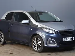 Blue Used 2015 Peugeot 108 Allure Hatchback | £4,950 (Fair price)
