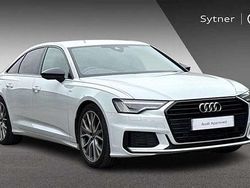 White Used 2023 Audi A6 Black Edition Sedan | £27,250 (Fair price)