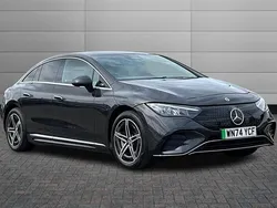 Grey Used 2024 Mercedes EQE350 AMG line Sedan | £43,350