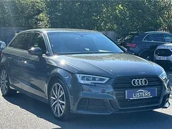 Metallic nano grey Used 2017 Audi A3 Black Edition Hatchback | £11,895 (Fair price)