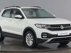 White Used 2022 VW T-Cross Edition SUV | £17,200 (Fair price)