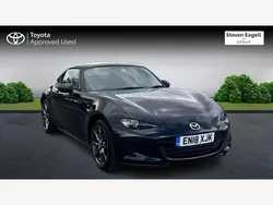 Black Used 2018 Mazda MX5 Inclusive Cabriolet | £17,700 (Fair price)