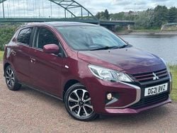 Mauve/purple Used 2021 Mitsubishi Mirage Hatchback | £11,499 (Fair price)