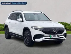 White Used 2025 Mercedes EQB250+ AMG Line Premium SUV | £37,899 (Good price)