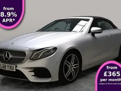 Silver Used 2019 Mercedes E220 AMG line Cabriolet | £21,770 (Good price)