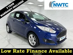 Blue Used 2016 Ford Fiesta Zetec Hatchback | £5,895 (Good price)