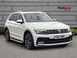White Used 2017 VW Tiguan R-line SUV | £17,450 (Fair price)