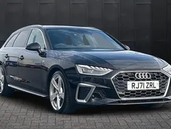 Black Used 2022 Audi A4 S-Line Estate | £21,471 (Good price)