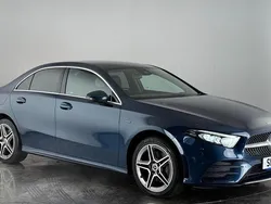 Blue Used 2021 Mercedes A250 AMG line Sedan | £15,650 (Good price)