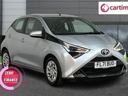 Silver Used 2021 Toyota Aygo X-play Hatchback | £11,384 (A bit pricey)