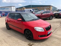 Red Used 2009 Skoda Fabia Sport Hatchback | £2,457 (Fair price)