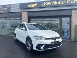 White Used 2022 VW Polo R-line Hatchback | £15,495 (Fair price)