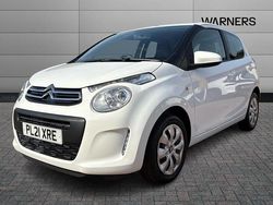 White Used 2021 Citroën C1 Hatchback | £8,795 (Fair price)