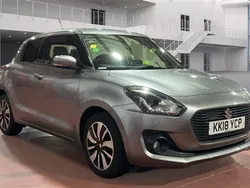 Premium silver metallic Used 2018 Suzuki Swift SZ5 Hatchback | £9,800 (Fair price)