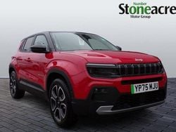 New 2025 Jeep Avenger EV Summit SUV | £24,995 (Fair price)