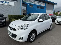 White Used 2016 Nissan Micra Acenta Hatchback | £3,995 (Fair price)