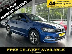 Blue Used 2021 VW Polo Match Hatchback | £12,395 (Fair price)