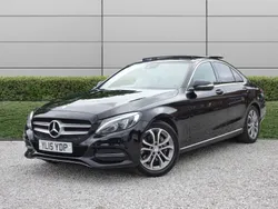 Black Used 2015 Mercedes C250 Premium Plus Sedan | £9,490 (Fair price)