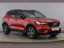 Red Used 2021 Volvo XC40 R-Design SUV | £21,450 (Fair price)