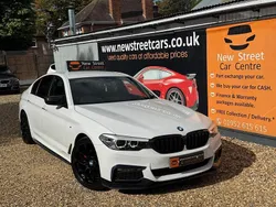 White Used 2018 BMW 520 M Sport Sedan | £15,284 (Fair price)