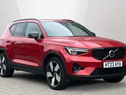 Red Used 2023 Volvo XC40 Ultimate SUV | £31,950 (Fair price)
