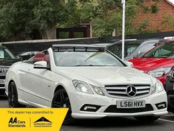 White Used 2011 Mercedes E250 Sport Edition Cabriolet | £6,899 (Fair price)
