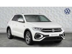 White Used 2022 VW T-Roc R-line SUV | £23,998 (Fair price)