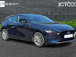Blue Used 2020 Mazda 3 Hatchback | £14,573 (Good price)