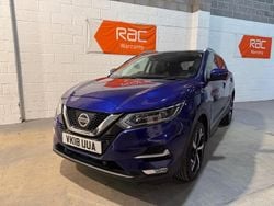 Blue Used 2018 Nissan Qashqai Tekna SUV | £11,195 (Fair price)